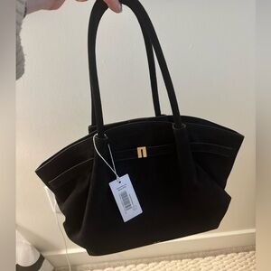 Brand new black tote bag